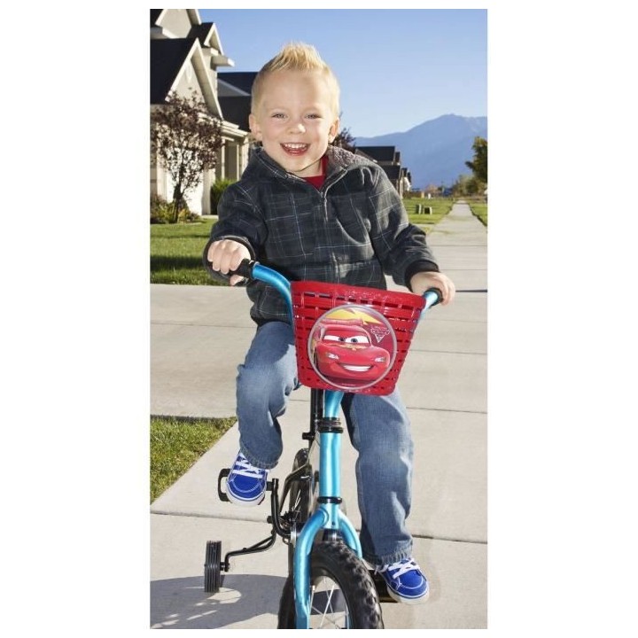 CARS Corbeille, Accessoire pour Véhicule Vélo Draisienne Enfant - St