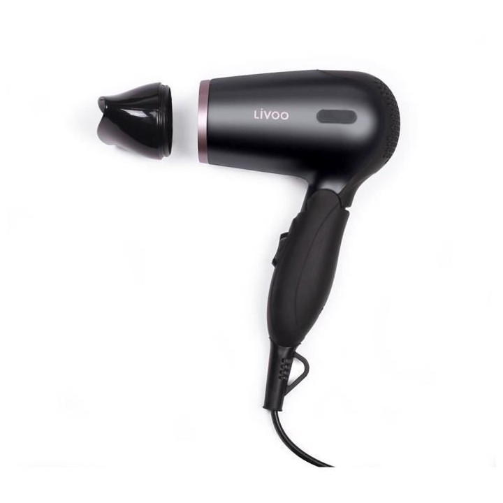 LIVOO DOS175 - Seche-cheveux de voyage - 2 vitesses - Bi-voltage : 120