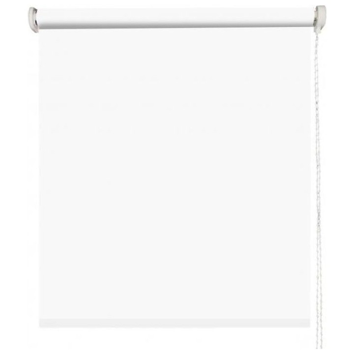 MADECOSTORE Store Enrouleur Occultant Sans percer - Blanc perle - L71