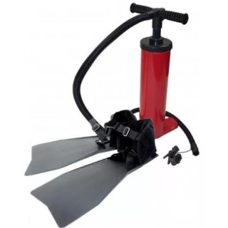 SEVEN BASS - Pack ACCESSOIRES FLOAT TUBE - POMPE double action + Palme