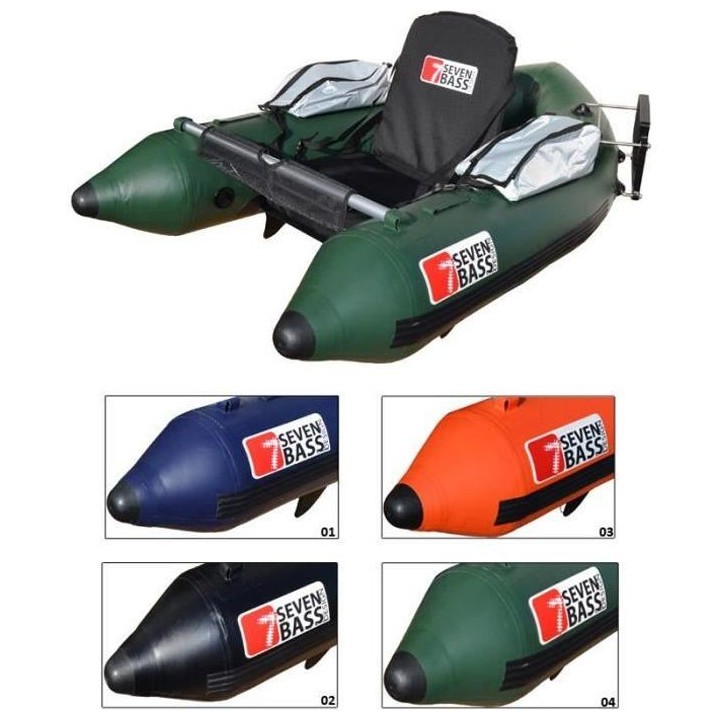 SEVEN BASS - FLOAT TUBE HYBRID SKULLWAY 1.70M - BLEU