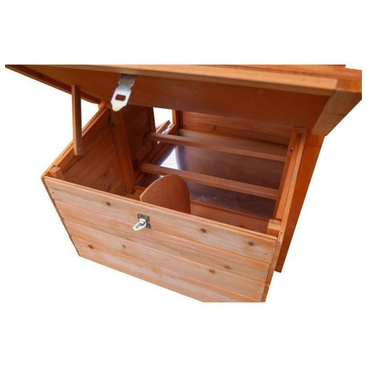 Poulailler SPARKY - 102x58x61cm - Bois