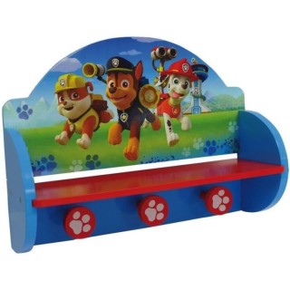 Fun house pat'patrouille etagere porte manteau pour enfant h.33 x l.45