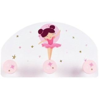 Porte-manteau - Danseuse Ballerine - FUN HOUSE - H.37 X L.21.5 X P.68