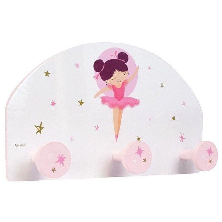 Porte-manteau - Danseuse Ballerine - FUN HOUSE - H.37 X L.21.5 X P.68