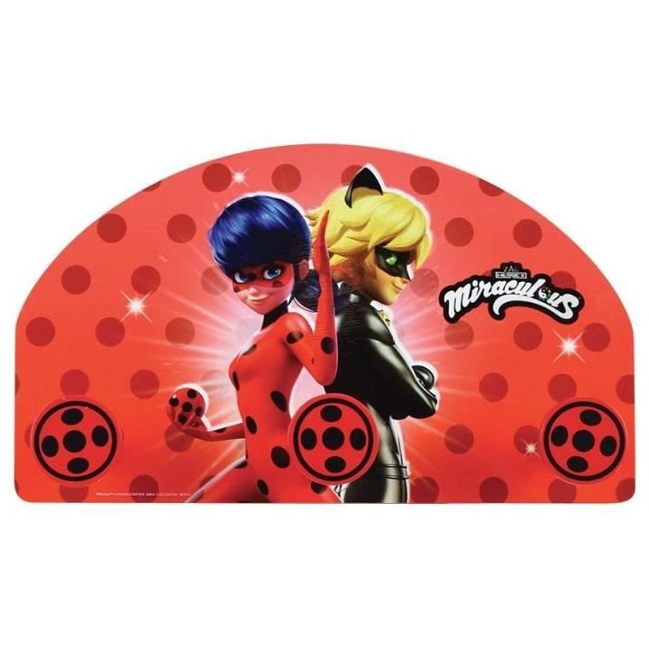 Fun house miraculous ladybug porte manteau pour enfant h.37 x l.21.5 x