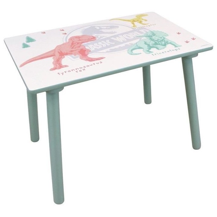 Table avec chaise Dinosaures - Jurassic World - FUN HOUSE - H.41,5 X L