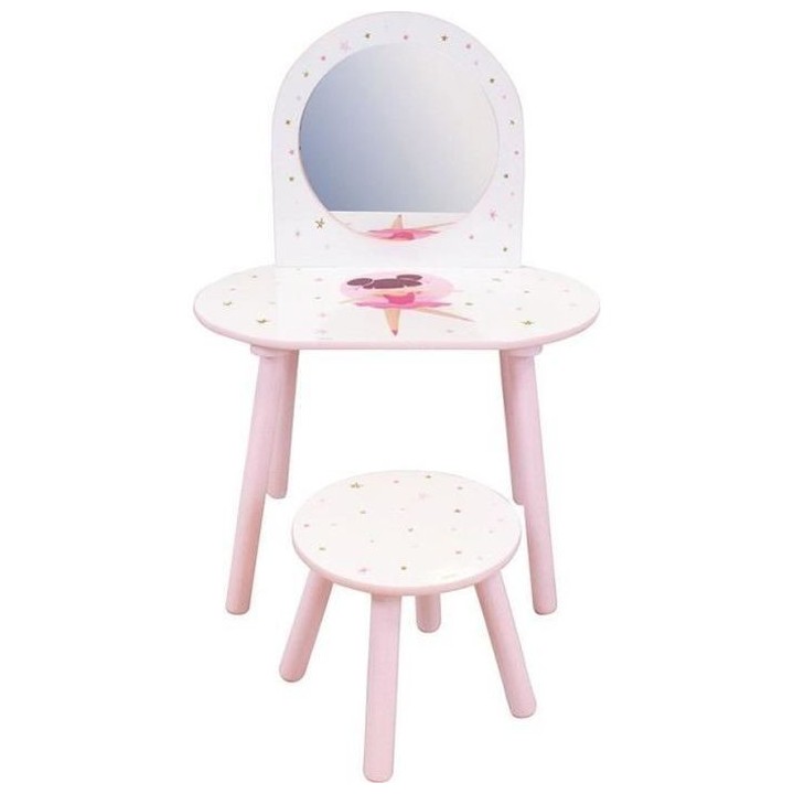 Coiffeuse avec tabouret - Danseuse Ballerine - FUN HOUSE - H.48 X L.60