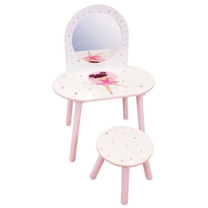 Coiffeuse avec tabouret - Danseuse Ballerine - FUN HOUSE - H.48 X L.60
