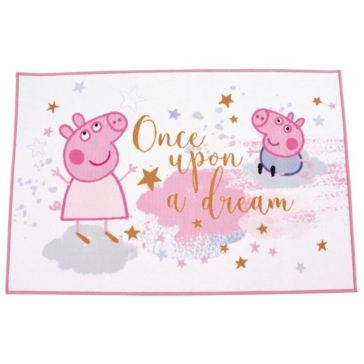 Fun house peppa pig dream tapis 120 x 80 cm