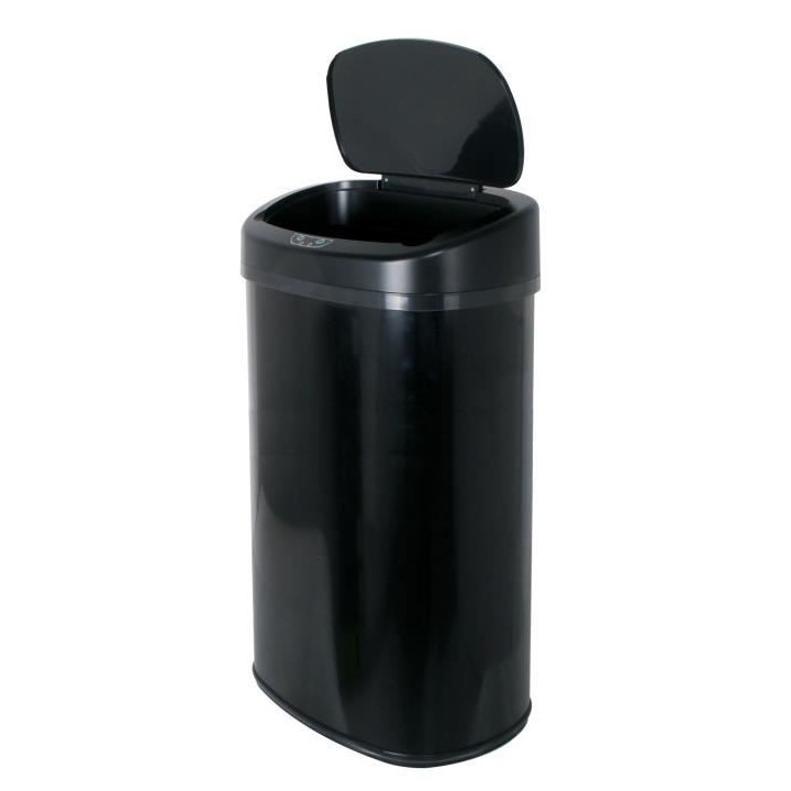 KITCHEN MOVE Poubelle automatique MAJESTIC - 68L - Inox avec cerclage