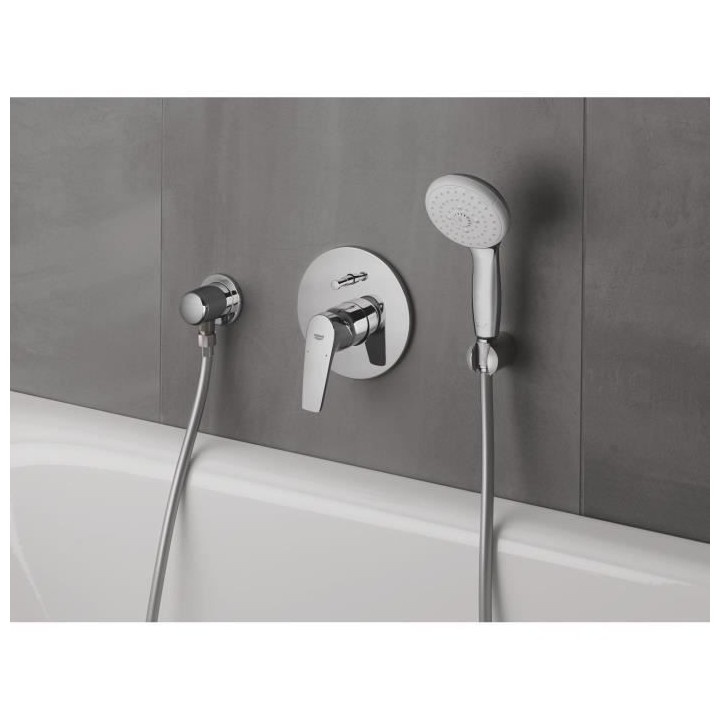 GROHE Douchette a main 3 jets Tempesta 100 28419002 - Limiteur de déb