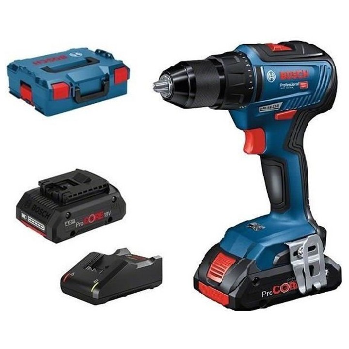 Perceuse-visseuse 18V GSR 18V-55 Professional + 2 batteries Procore 4A