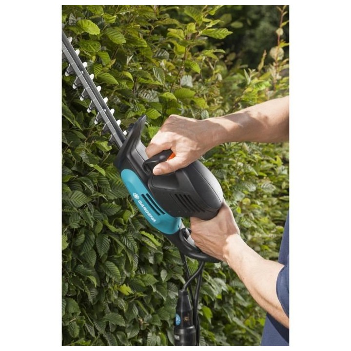 Taille-haies électrique GARDENA - EasyCut 500/55 - 500W - 55 cm - Poi