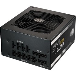 COOLER MASTER MWE Gold 750W FM V2 - Alimentation 750W 100% modulaire (Certifiée 80 Plus GOLD Garantie 5 ans) Câbles plats noir