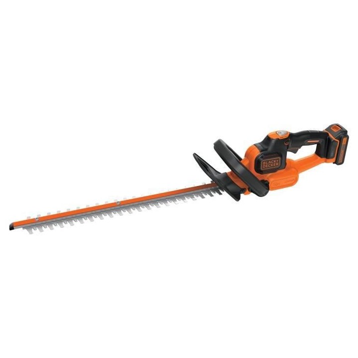 BLACK+DECKER Taille-Haie Sans Fil Lithium 18V Powercommand 2 Ah 50 cm