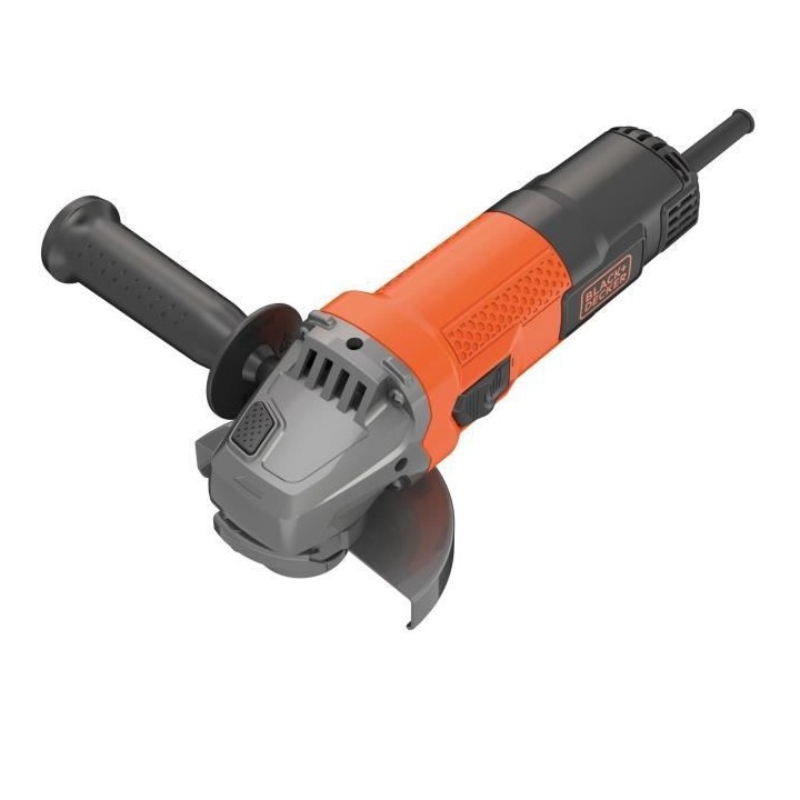 BLACK+DECKER - Meuleuse d'angle filaire 700W 115mm - BEG110A5-QS - Liv