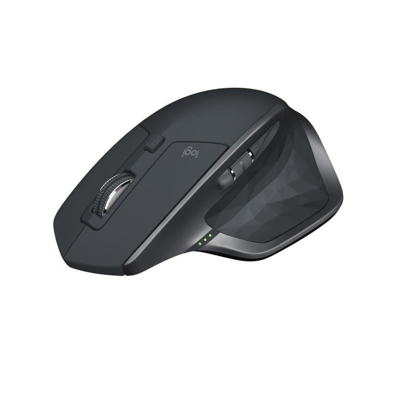 Logitech - MX Master 2S Souris sans Fil, Multi-Dispositifs, Bluetooth ou 2,4GHz Récepteur USB Unifying