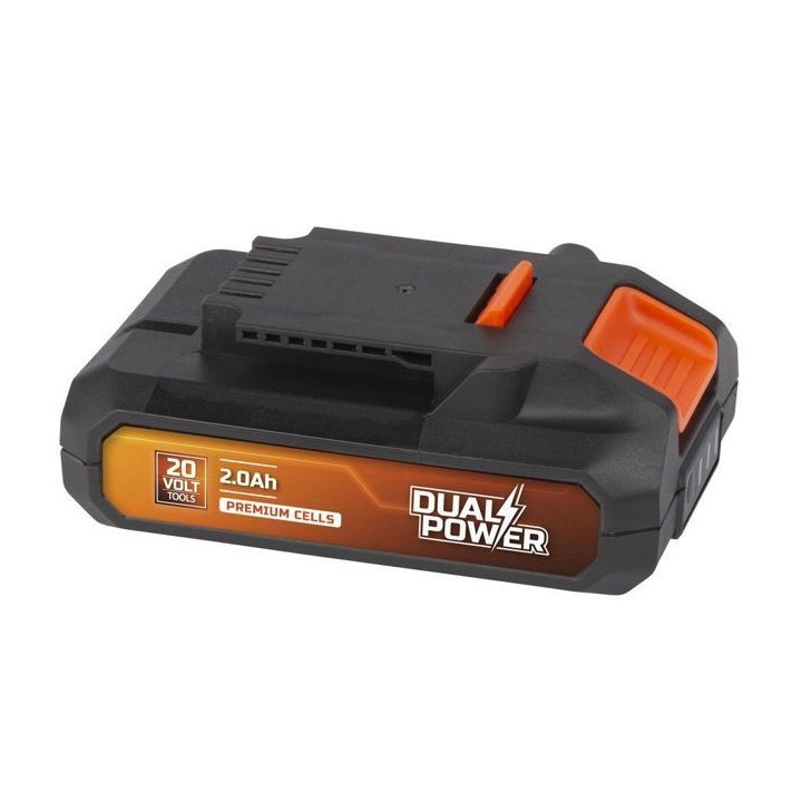 Batterie 20V 2Ah Dual Power POWDP9021 - Pour outils DUAL POWER 20V uni