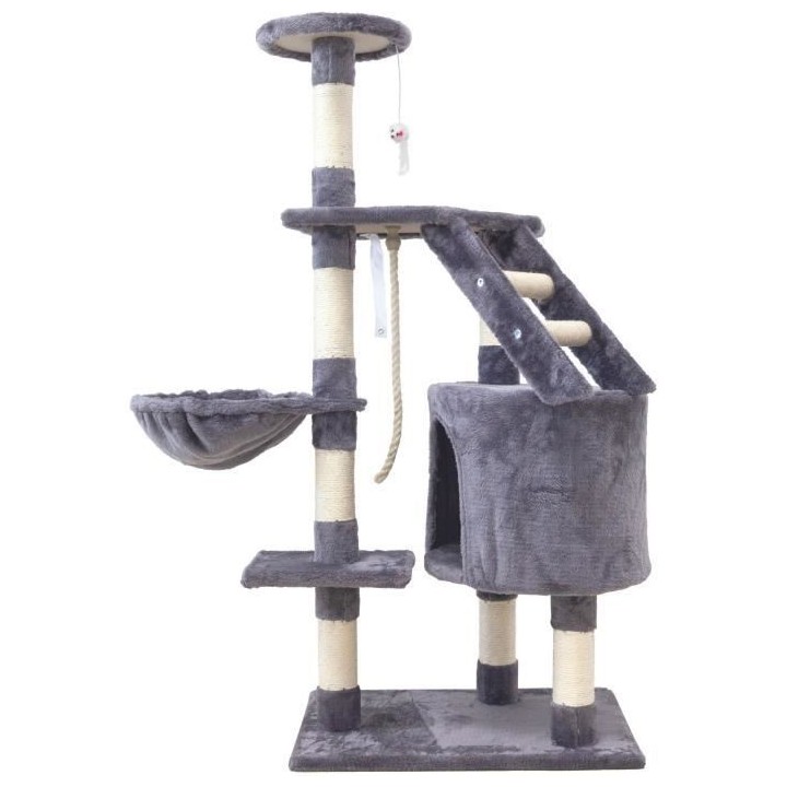 Arbre a chat MARIE - 40x55x120cm - Gris