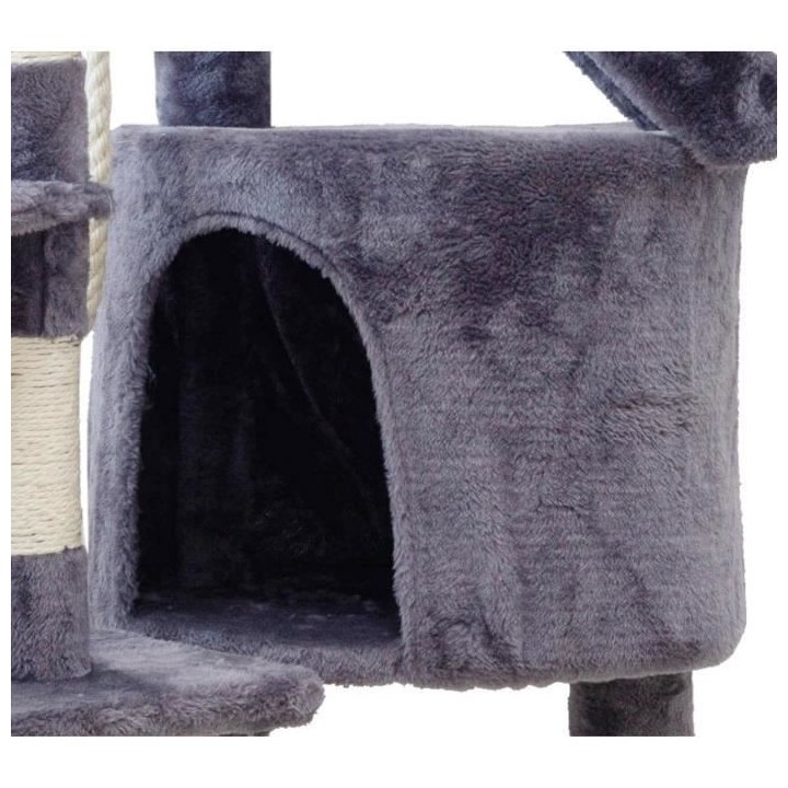 Arbre a chat MARIE - 40x55x120cm - Gris