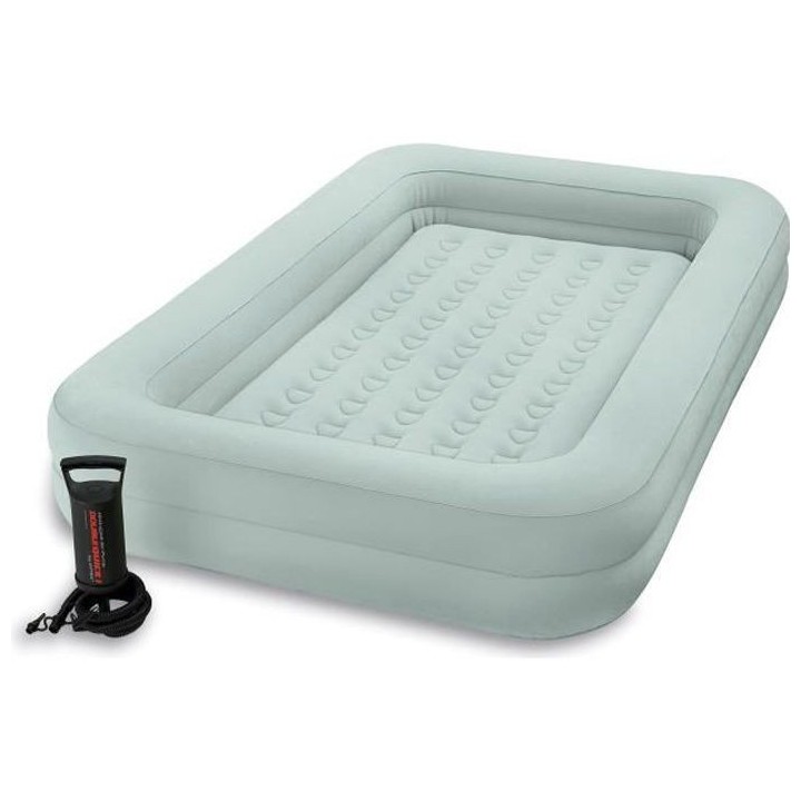 INTEX Lit de Voyage Floqué - 1 place - Enfant