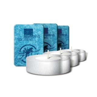 SWISSINNO SOLUTION Set de Recharge Stop Moustiques pour lanterne - 500