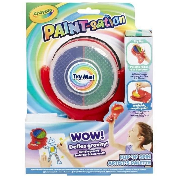Paint Sation Flip'n'Spin Artist's Palette