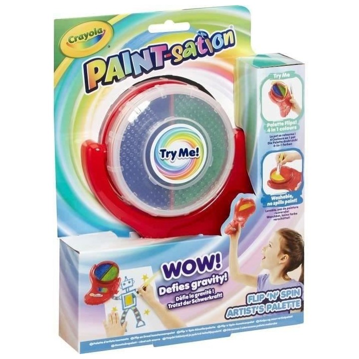 Paint Sation Flip'n'Spin Artist's Palette
