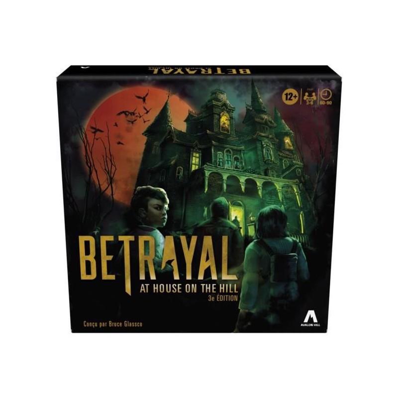 Betrayal at House on the hill - Jeu de société coopératif et horreur - Avalon Hill