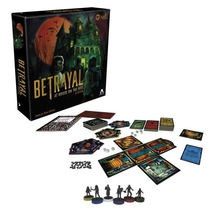 Betrayal at House on the hill - Jeu de société coopératif et horreu