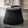 TODAY Gold Label Pouf Rond uni noir