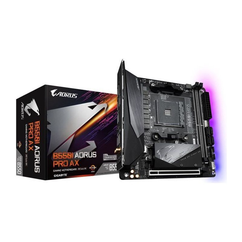 Carte mere Gigabyte B550I AORUS PRO AX