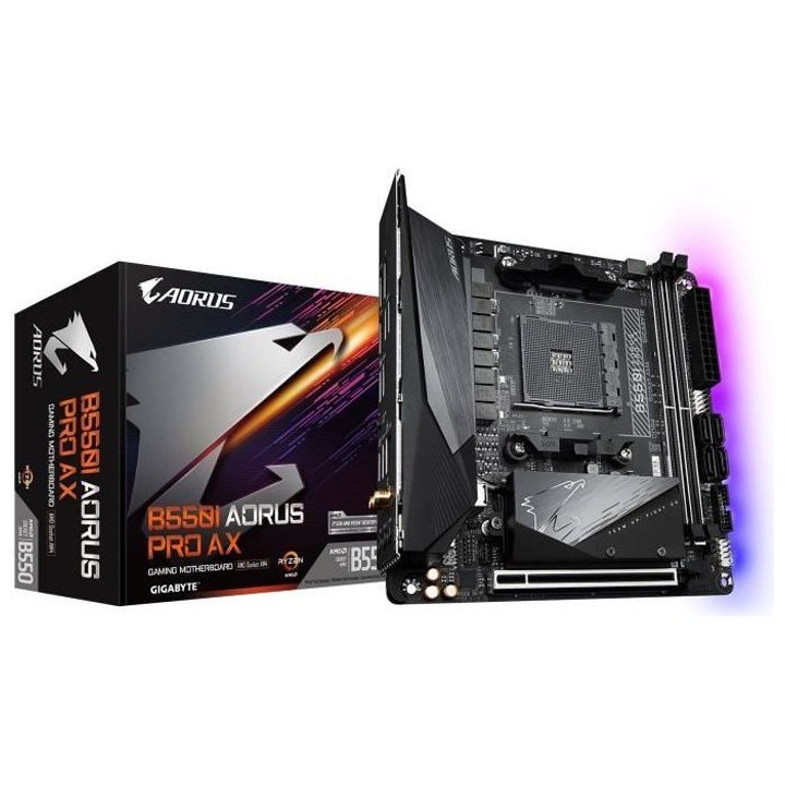 Carte mere Gigabyte B550I AORUS PRO AX