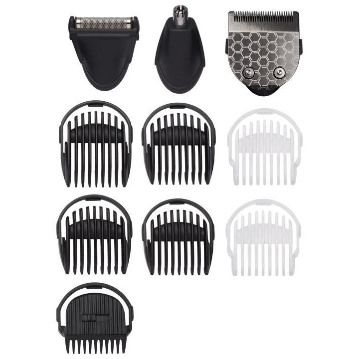 Tondeuse multi Babyliss MEN MT727E - usages - 10 en 1 - carbon titaniu