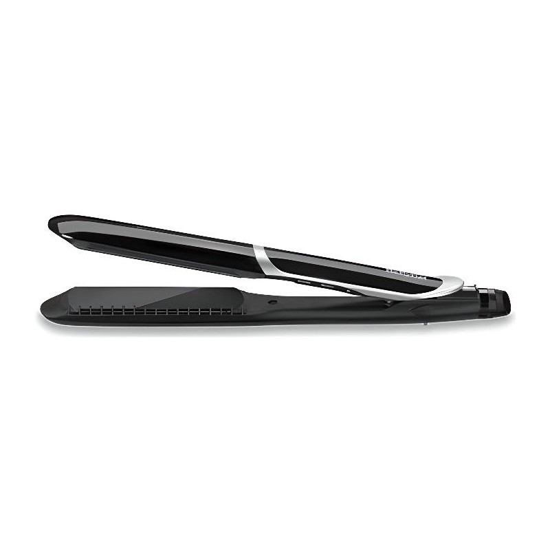 Lisseur Sleek Control Wide Babyliss ST397E - avec plaques tourmaline céramique - peigne amovible pour les cheveux longs et épa