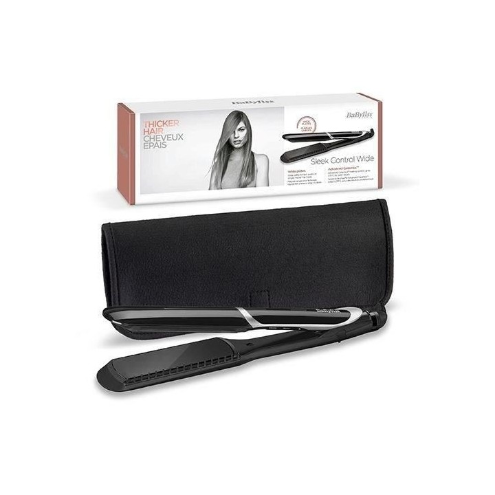 Lisseur Sleek Control Wide Babyliss ST397E - avec plaques tourmaline c