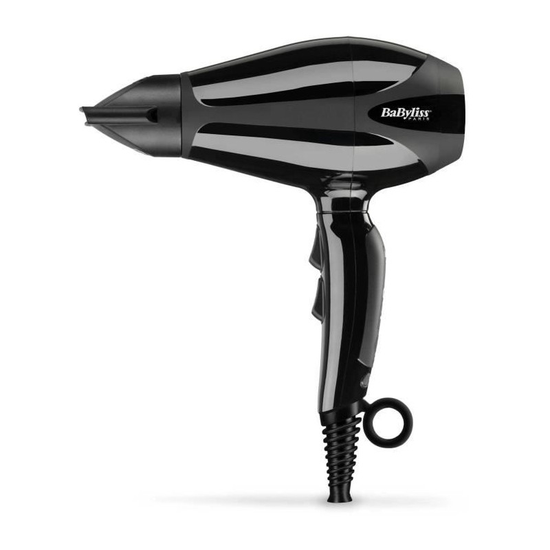 Seche-cheveux BABYLISS 6715DE Professionnel - Diffuseur - Format ultra Compact - Moteur AC - Puissance 2200W