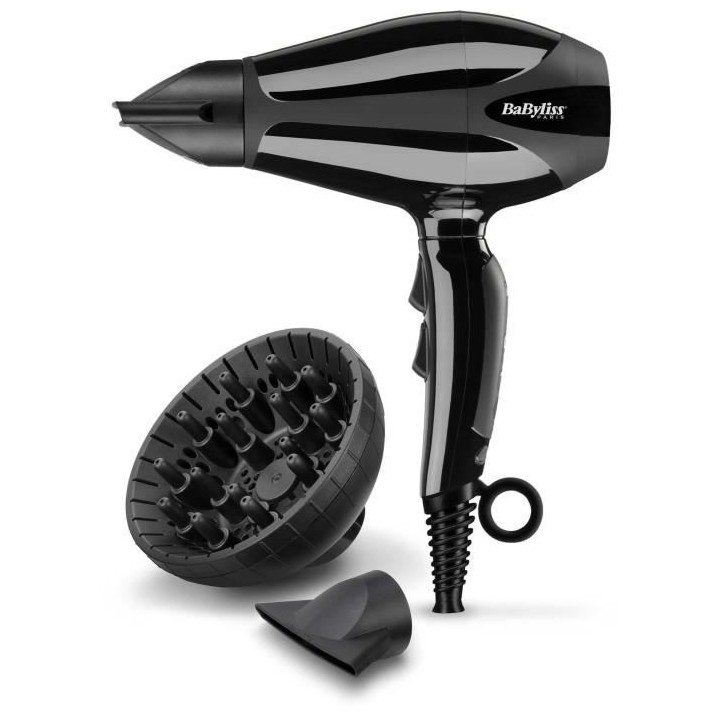 Seche-cheveux BABYLISS 6715DE Professionnel - Diffuseur - Format ultra
