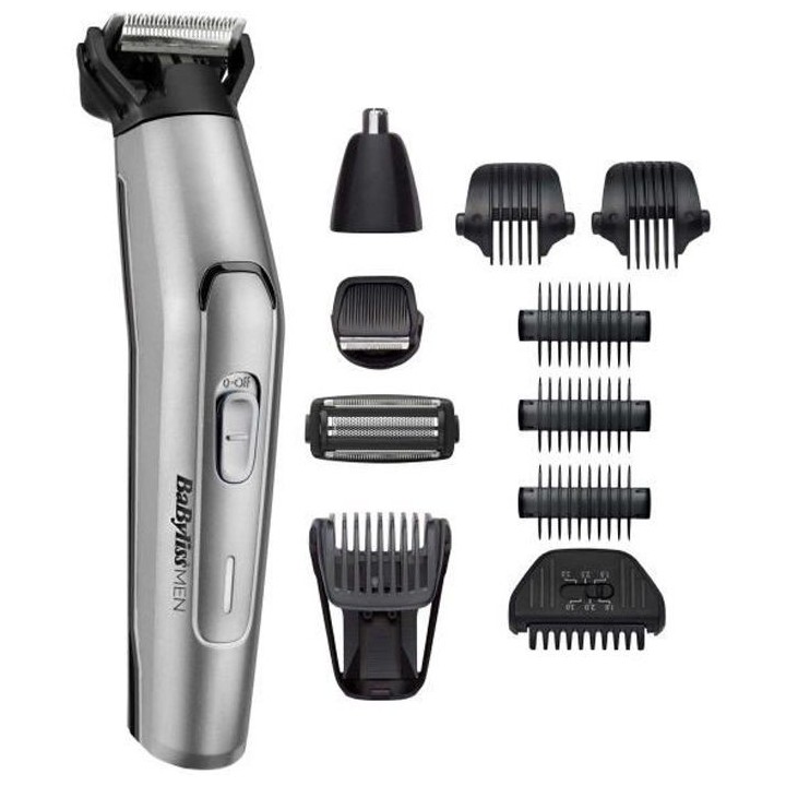 TONDEUSE MULTIFONCTION Babyliss MT861E - 11 IN 1 WATERPROOF TITANIUM
