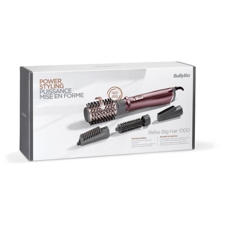 Brosse Soufflante - BaByliss - AS960E - Brosse soufflante Beliss Big H