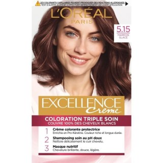 Coloration permanente Excellence L'OREAL PARIS - Creme Marron Glacé 5