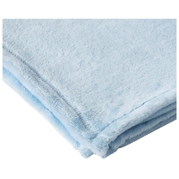 Couverture BABYCALIN - Des la naissance - Flanelle - 75 x 100 cm - Ros