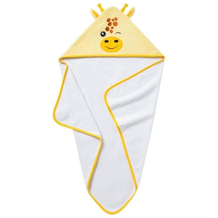 Cape de bain BABYCALIN GIRAFE - Des la naissance - Velours/Coton - 75