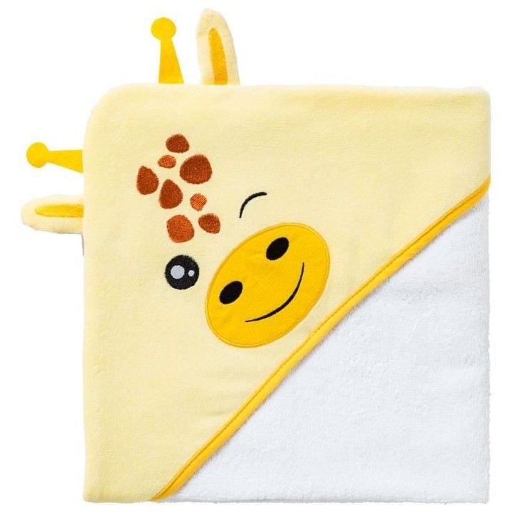 Cape de bain BABYCALIN GIRAFE - Des la naissance - Velours/Coton - 75