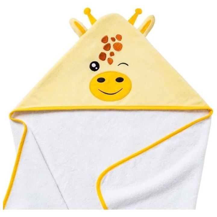 Cape de bain BABYCALIN GIRAFE - Des la naissance - Velours/Coton - 75
