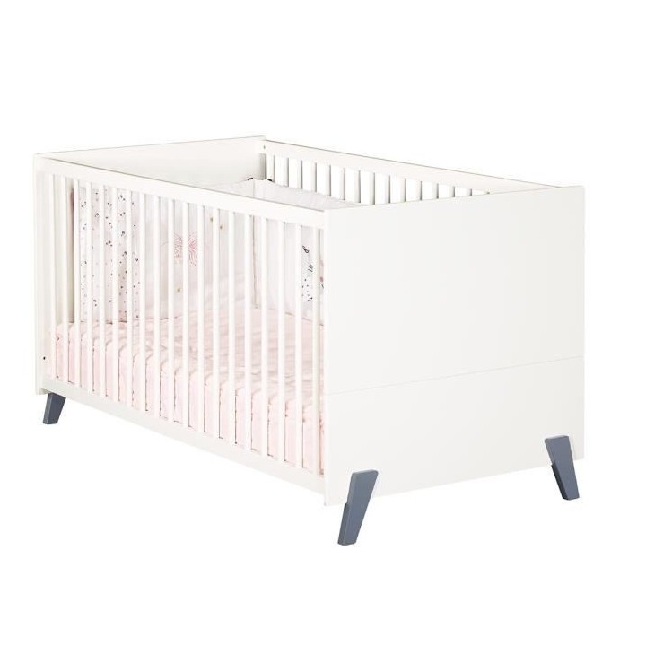 Babyprice - JOY GRIS - Lit Evolutif Little Big Bed 140x70