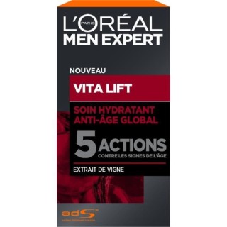 Soin Hydratant Anti-Age Men Expert L'OREAL PARIS Skincare Vita Lift -