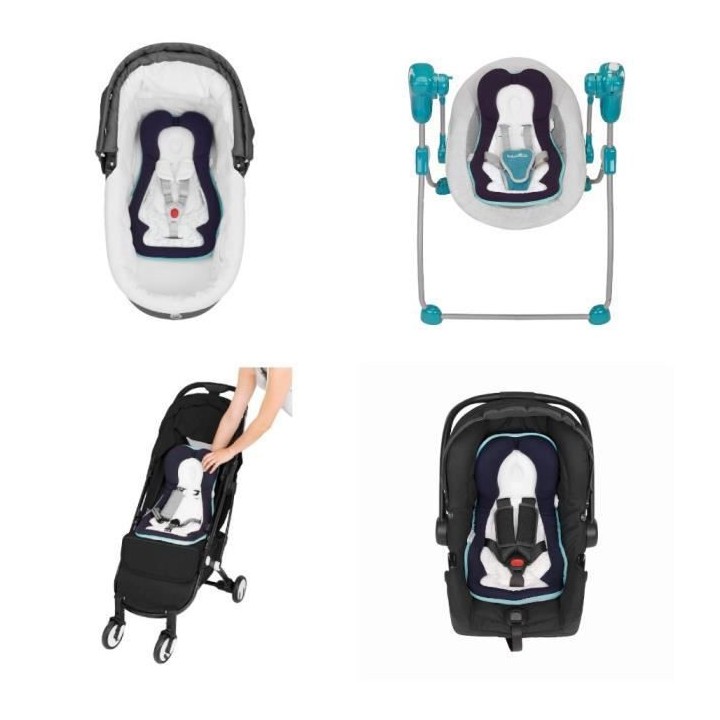 Babymoov Cosymorpho Fresh Bleu, Réducteur universel respirant, 0 - 6