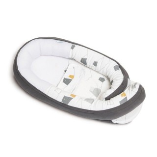 BABYMOOV Doomoo Cocoon Réducteur de lit Bear Grey - Evolutif & Respir